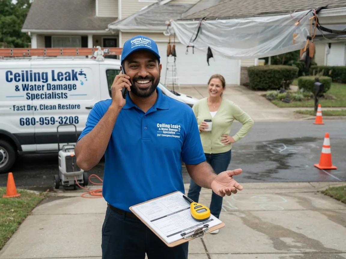 Ceiling Leak Cleanup Grayling, MI FAQs